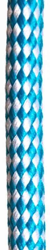 Kék-fehér pepita textilkábel