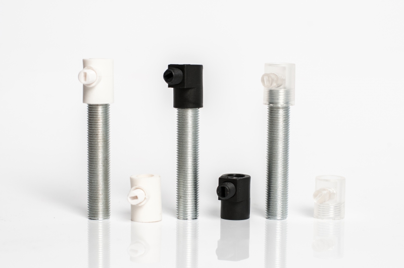 Átlátszó oldalcsavaros tehermenetesítő belső menettel Átlátszó oldalcsavaros tehermenetesítő belső menettel