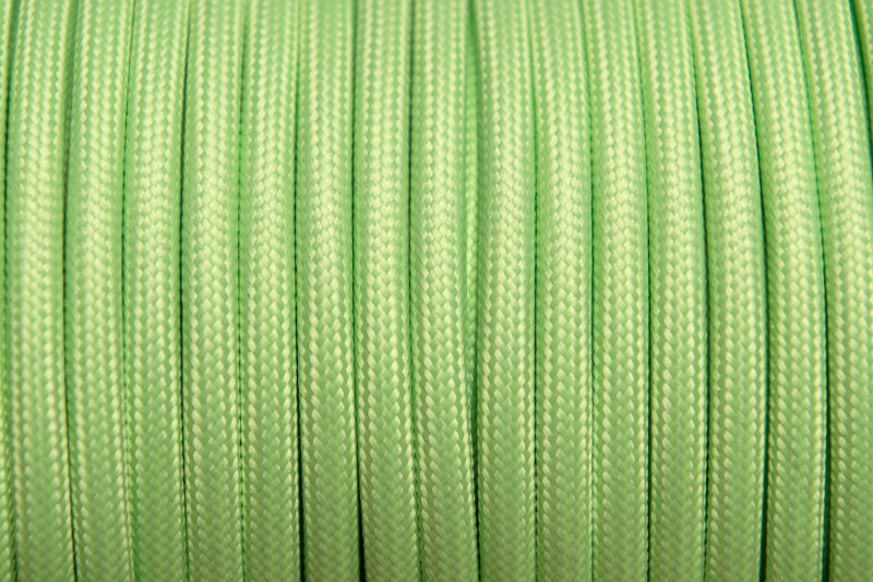 Pasztell zöld textilkábel