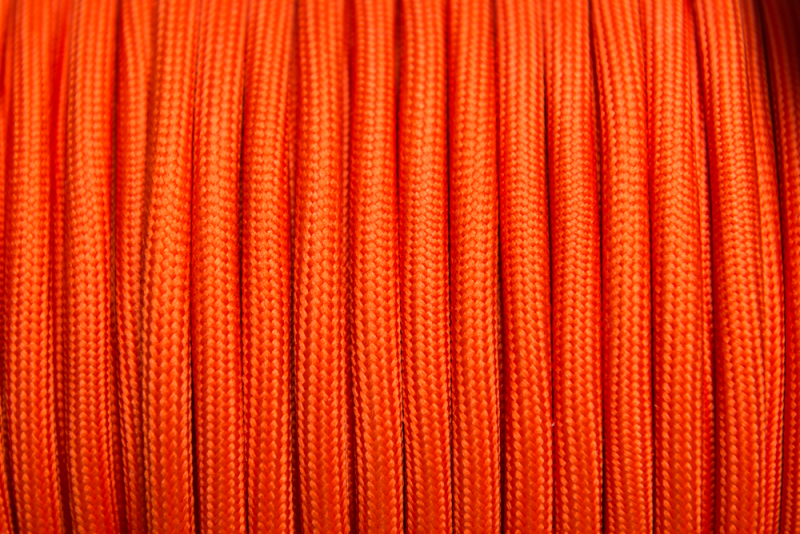 Narancssárga textilkábel