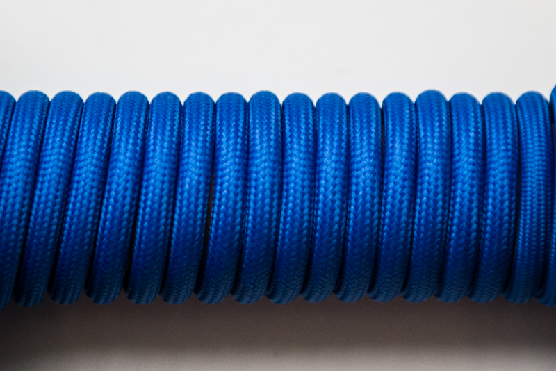 Klasszikus kék textilkábel